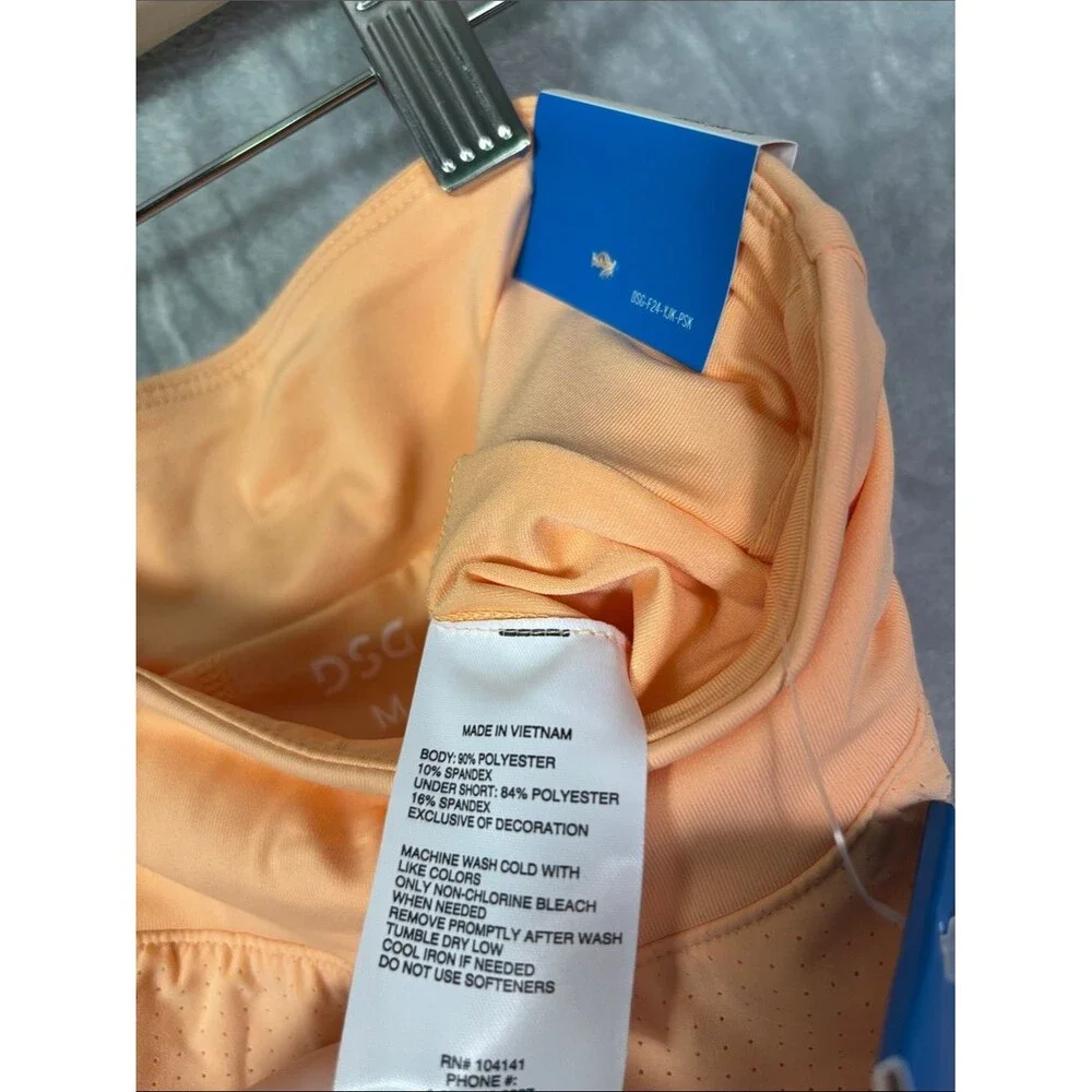 NWT New DSG Coral Performance Mid-Rise Skort Size Girls Medium 10-12